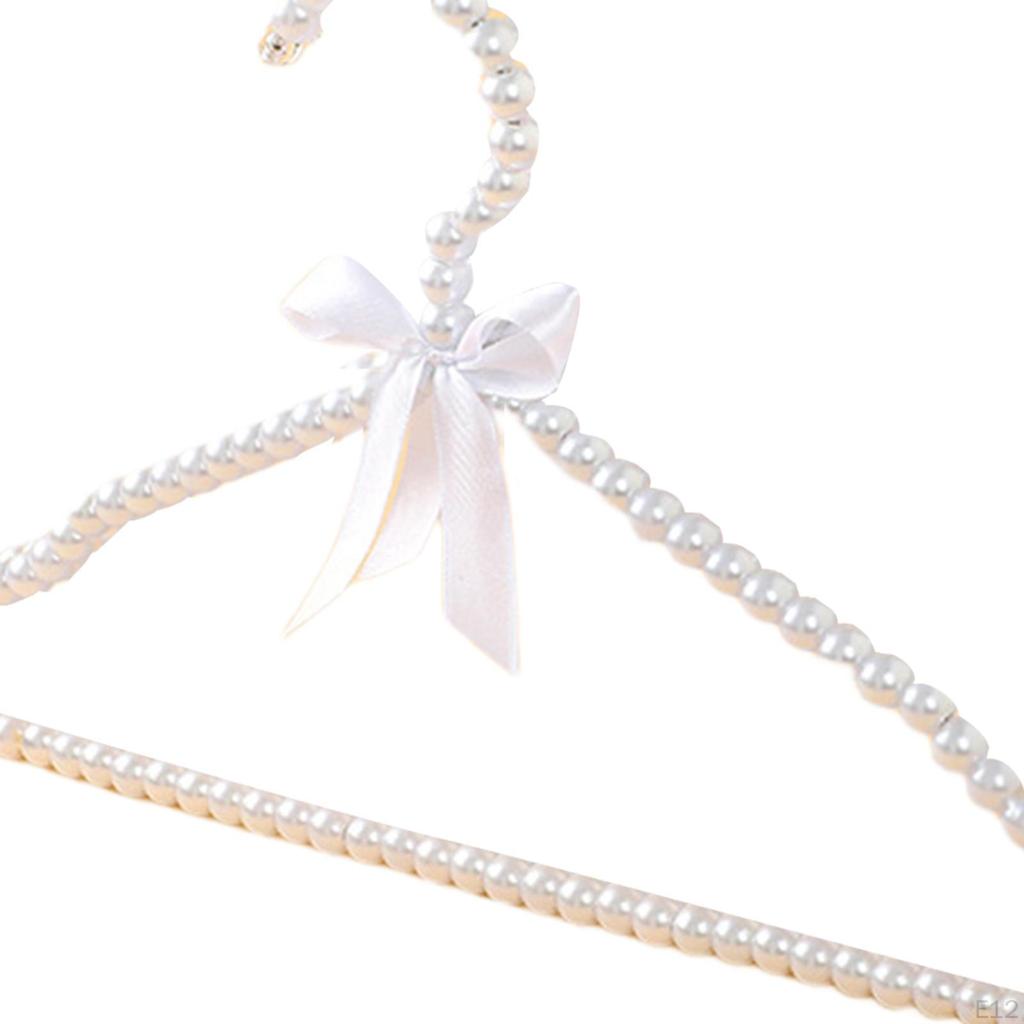 Beaded Clothes Hangers, Bowknot , Decorative Hangers for Kids Baby