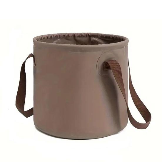 10/20L Foldable Water Bucket with Handle, Large Collapsible Water Container, Portable Water Pail for Outdoor, Camping, Fishing, Beach, Car Washing