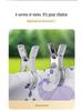 Stainless Steel Windproof Clothes Pins and Hangers Set for Drying and Sunning Quilts
