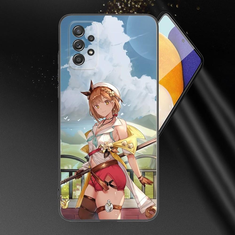 

Game A-Atelier Ryza Phone Case For Samsung Galaxy A13,A21s,A22,A31,A32,A52,A53,A71,A80,A91 Soft Black Phone Cover Samsung a21s