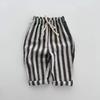 Children Clothing  Summer&Spring Kid New Soft Striped Jogger Pants Newborn Baby Loose Trousers for Toddler Boys&Girl