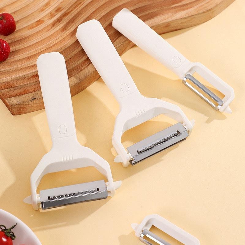 2-in-1 Multi-purpose Slicer, Fruit and Vegetable Scraper, Kitchen Cutting and Peeling Knife, Kitchen Tools
