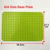 404 Dot Large Size  Baseplate Brick Big Size Plate Building Block Floor Accessories Leduo Particle Compatible Big Animal