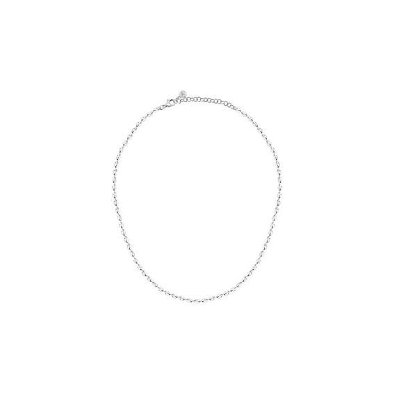 Серебристый стальной колье Morellato Intrecci SAZC10 Для женщин