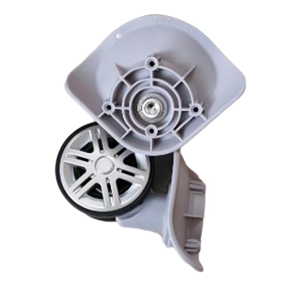 1 Pair A19 DIY Swivel Luggage Suitcase Brake Wheel Repair Accessories Portable Travel Luggage Replacement for Women Men
