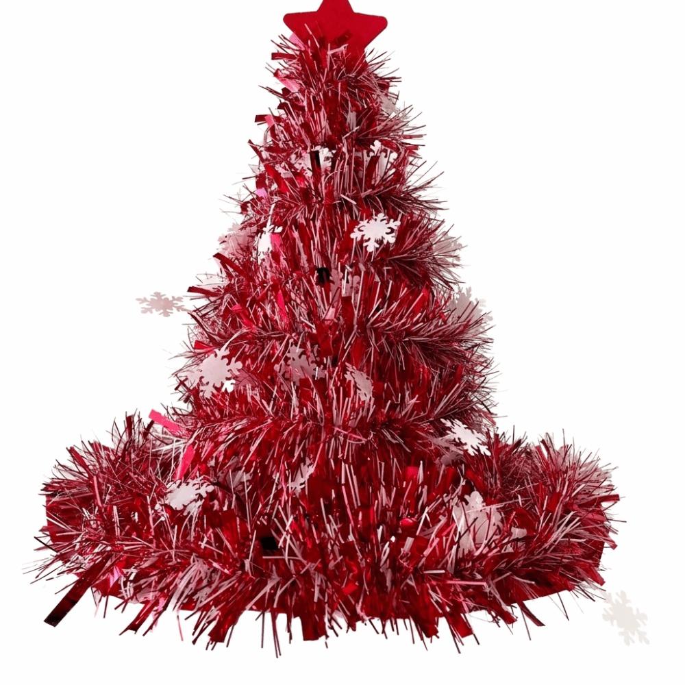 Snowflake Christmas Hat Cloth Christmas Decor Cute Xmas Headwear Party Supplies