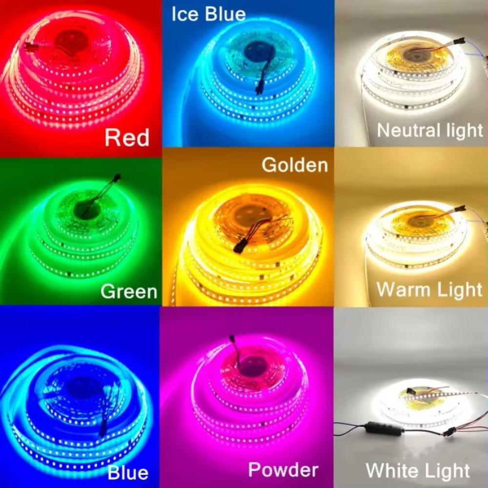 Striscia LED ad Acqua Corrente 126 LED WS2811 DC24V Dimmerabile Striscia Luminosa Flusso Indirizzabile Pixel Flessibile Lampada Lineare Multicolore