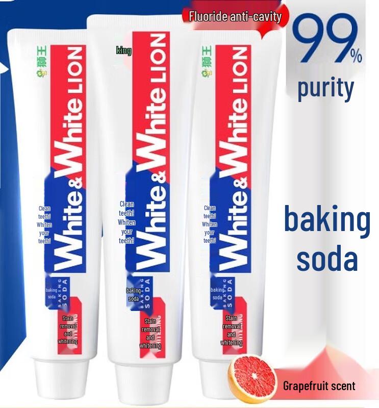

Lion King Baking Soda Grapefruit Whitening Toothpaste