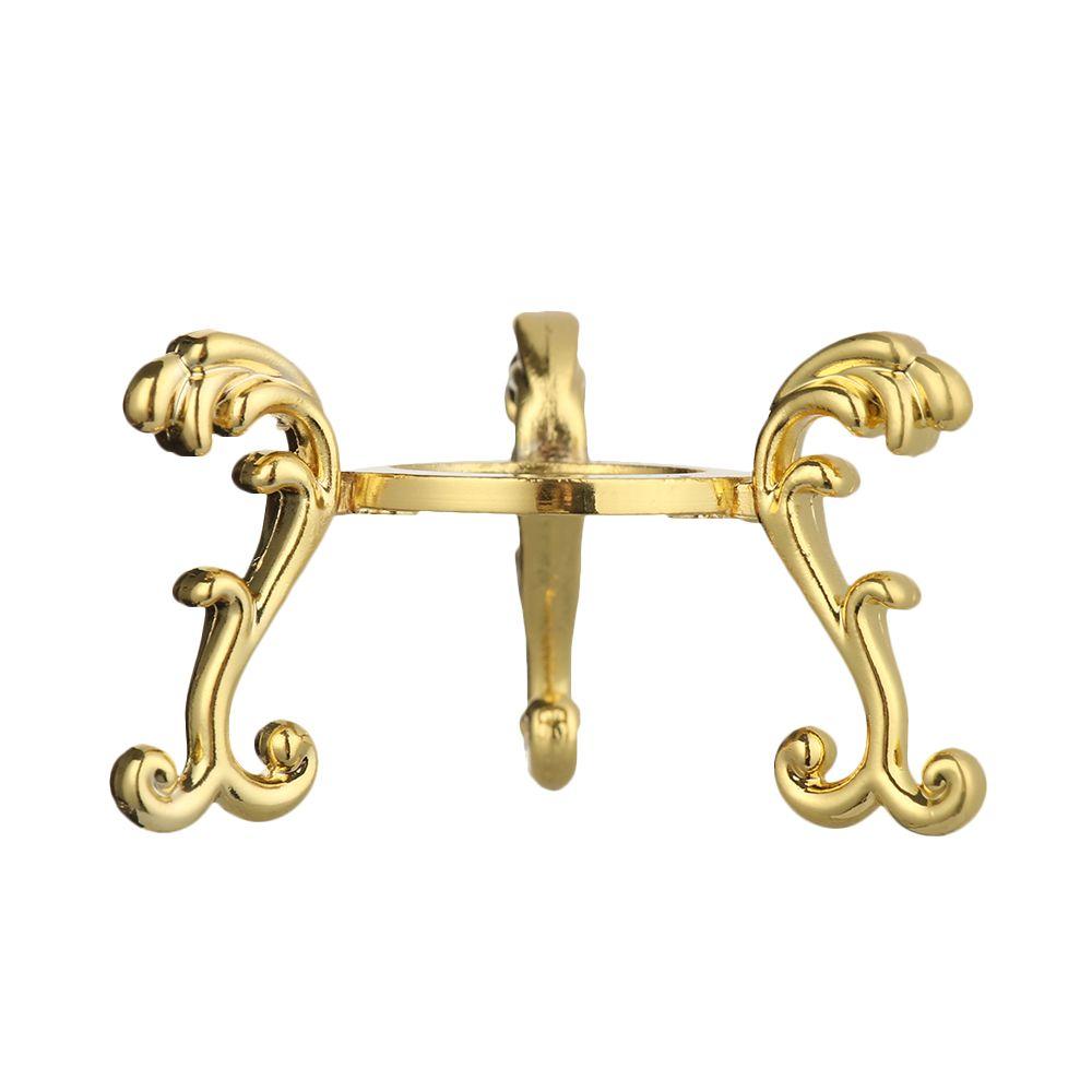 Crystal Ball Metal Base Figurine Display Stand Handicraft Sphere Stone Support Holder Desktop Ornaments Photography Props