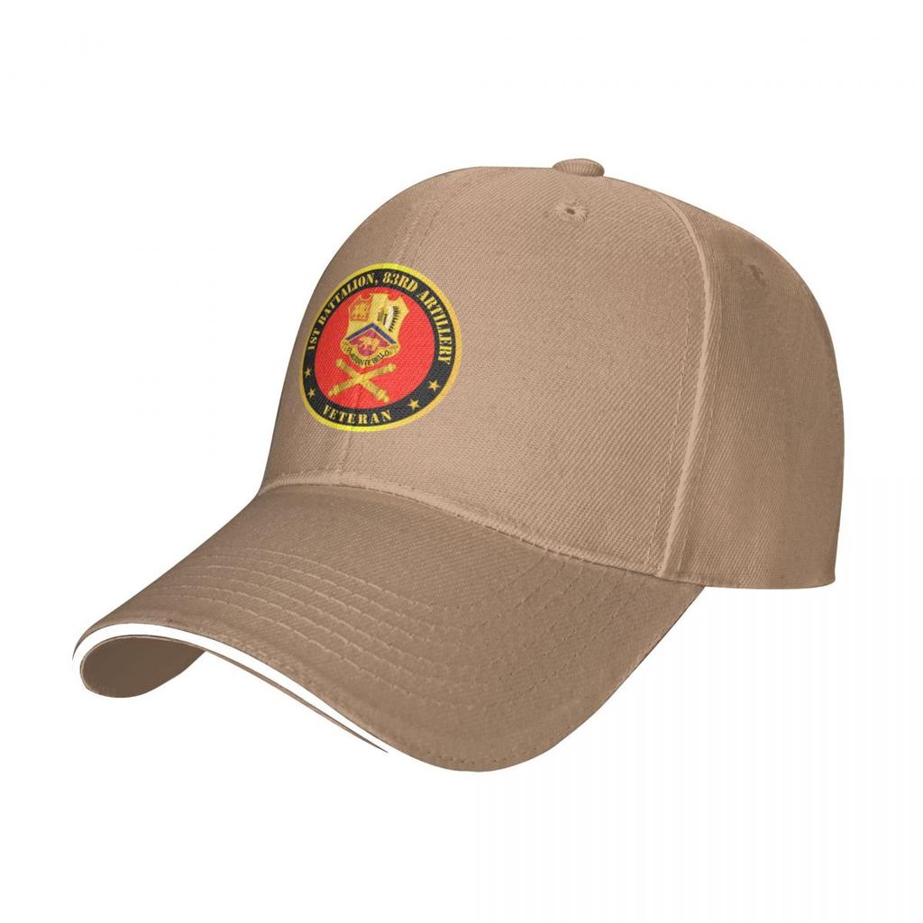 Armee – 1st Bn 83rd Artillery Veteran w Branch Cap Baseball Cap Bommelmütze Wintermützen für Damen Unisex