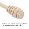 Uxcell Wooden Honey Dipper Sticks, Honeycomb Sticks for Honey Jar Dispensing, Wedding Gift, 140 X 24mm, Pack of 5