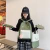 Minimalist Oxford Backpack For Middle School Girls With Waterproof Material And Spinal Protection