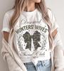 Camo Bow Hunters Wives Social Club Shirt, Oversized Tee