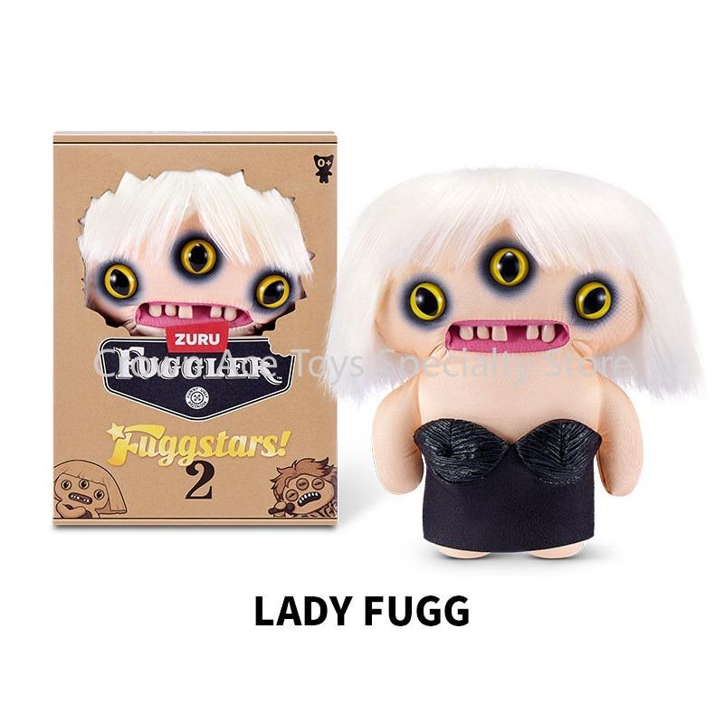 45cm Serie Fugg Bigg 2 Grande Mostro Peluche Denti Divertenti Bambola Cuscino Carino e Inquietante Bradipo / Mummia / Orso Giocattolo Regalo