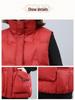 Women's Lightweight Down Vest - 2024 Autumn/Winter Fashion Stand Collar, Short Outerwear for Moms