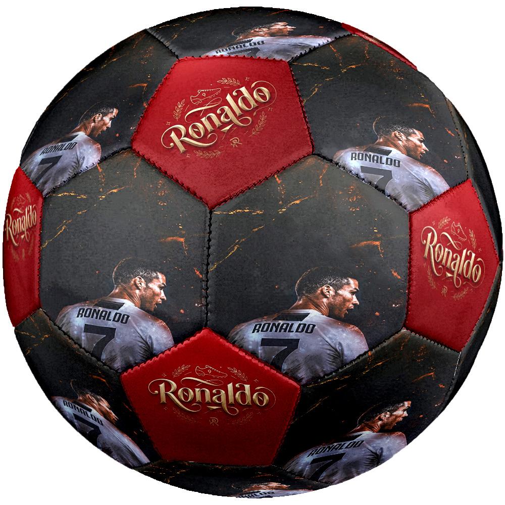 Ronaldo's Defy Gravity: Rise Above Size 5 Football Machine Sewn Indoor/Outdoor Training and Matches Surprise Collection Gift