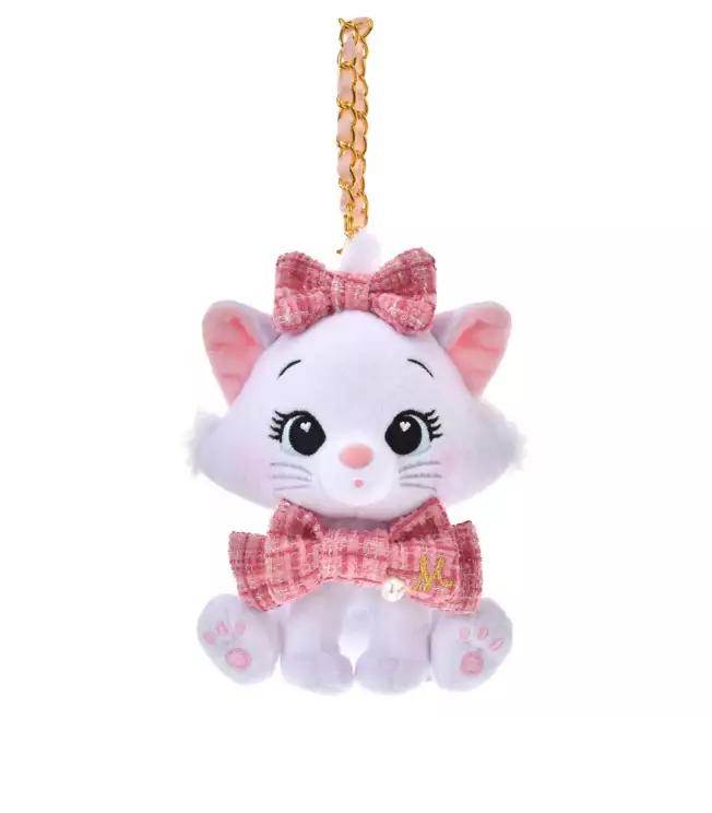 

Disney Marie The Aristocats Plush Keychain ( TWEED STYLE ) Japan NEW Disney Store