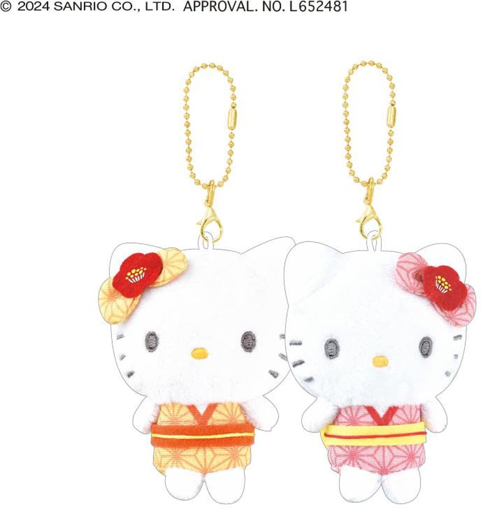 Crux NicoNui Keychain Hello Kitty/Mimi/Wafu 126492