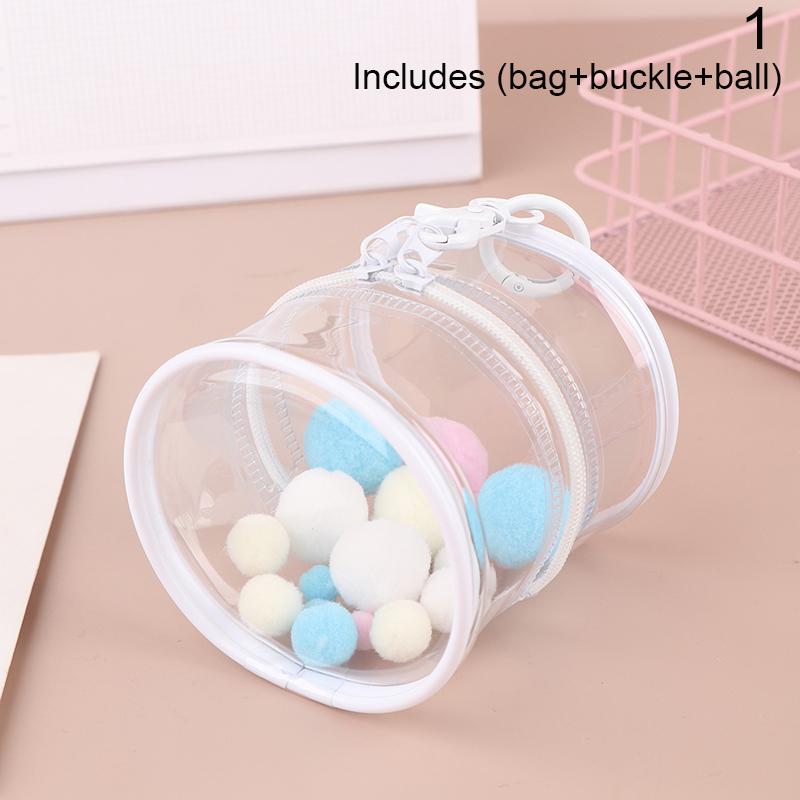 Geantă pentru păpuși de pluș Pvc, din bumbac transparent, husă de afișare transparentă, carcasă de depozitare transparentă pentru păpuși de desene animate anime