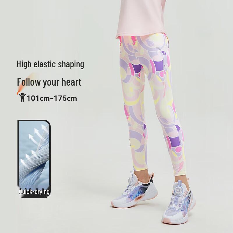 Anta Летние вязаные леггинсы для танцев для девочек 100