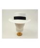 Yunibeosyeolkemiseuteuli White Flat Long Panama Hat Bk Panama Hat