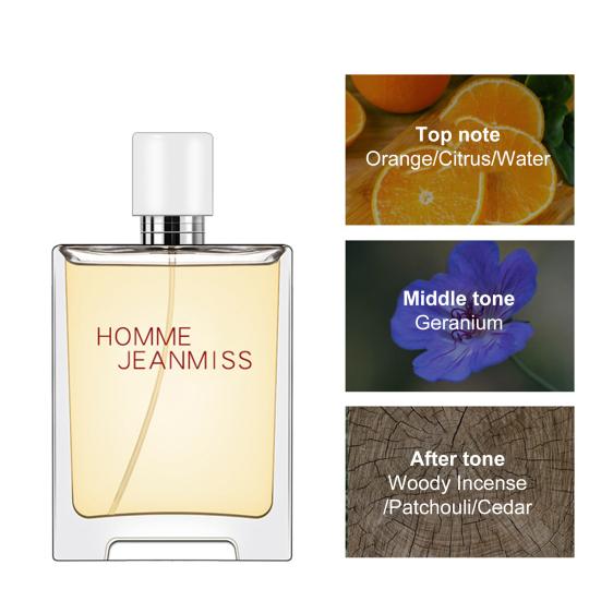 Yousheng 50ml Liquid Perfume Woody Scent Improve Vibe Spray Design Mens Toilette Spray Perfume for Party