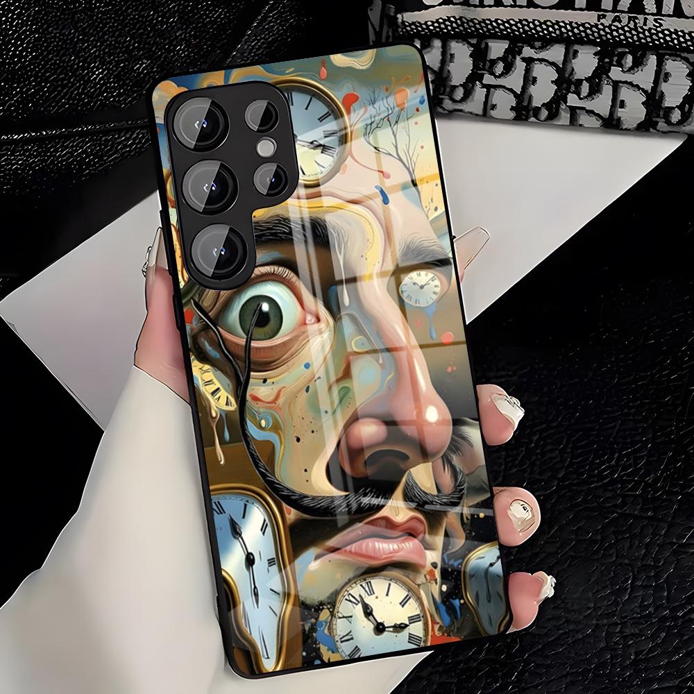 Salvador Dali Art Phone Case For Samsung S26 S25 Plus S20 S20 Plus S22 Ultra S23 FE S21 Plus S21 Ultra Glass Cover
