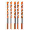 5/10Pcs Triangular Drill Bits Set Sharp Tip High Strength Hard Alloy Multifunctional Masonry Punching Drill Bits for Ceramic Tile Marble Concrete