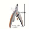 Dog Nail Trimmer With Light 2 In 1 Professional Grooming Tool With File 3 Speeds Rechargeable Pet Nail Trimmer For Trimming