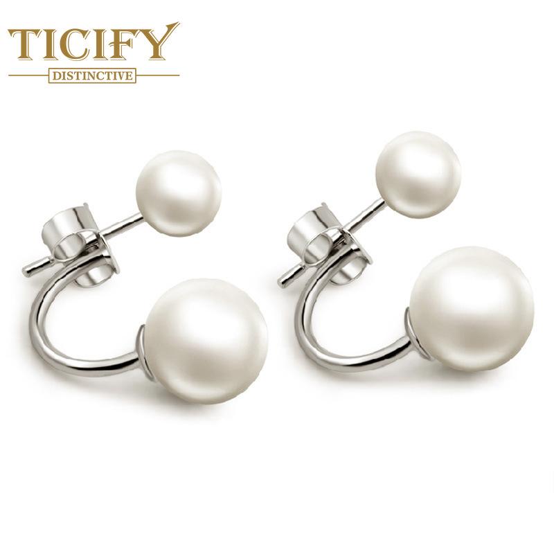 

Темпераментные женские серьги с океанским жемчугом, модные серьги в стиле ретро