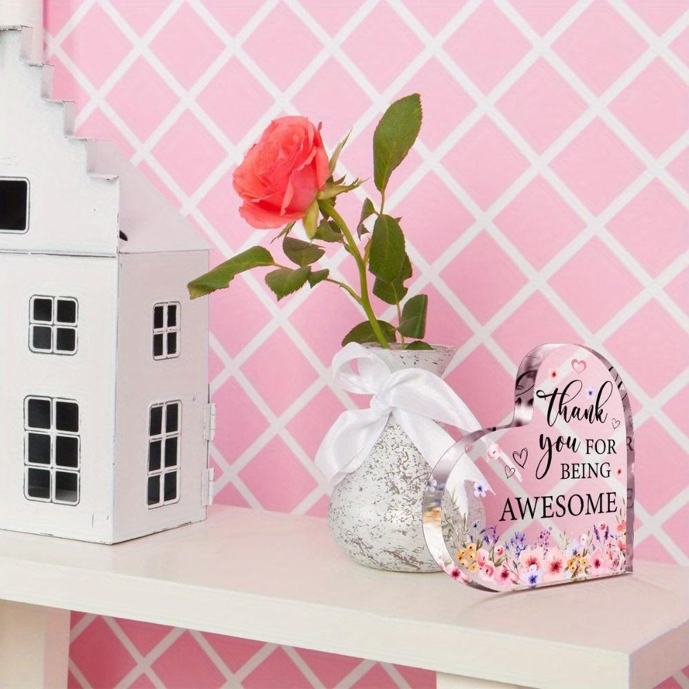 Thank You Inspirational Gift. Keepsake for Coworkers, Nurses, Teachers & Friends.