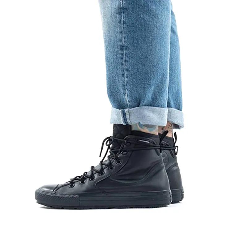 Converse Men's All Star Utility All Terrain High 'Triple Black' (Unisex) Black / Black / Black Skate Shoes 168864C