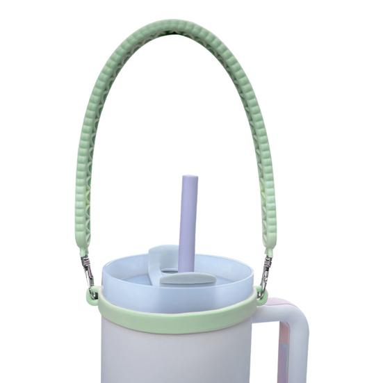 2ks silikonový popruh na láhve na vodu Držák na vodu s dlouhou životností Nastavitelný protiskluzový popruh