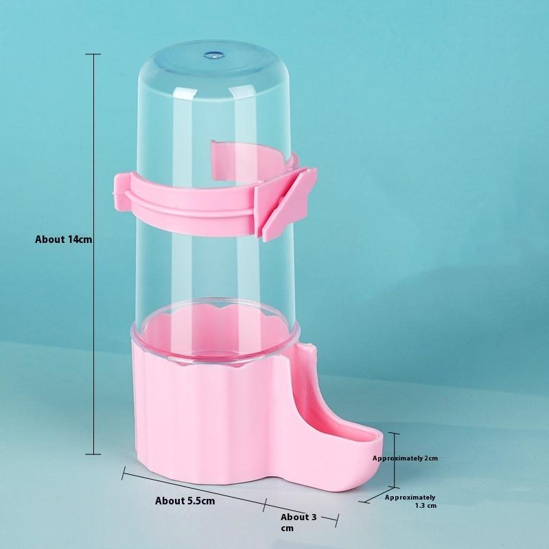 

Transparent Feeding Watering Automatic Dual Purpose Bird Feeder Large Capacity Water Dispenser Feeder Bird Cage Accessories A2
