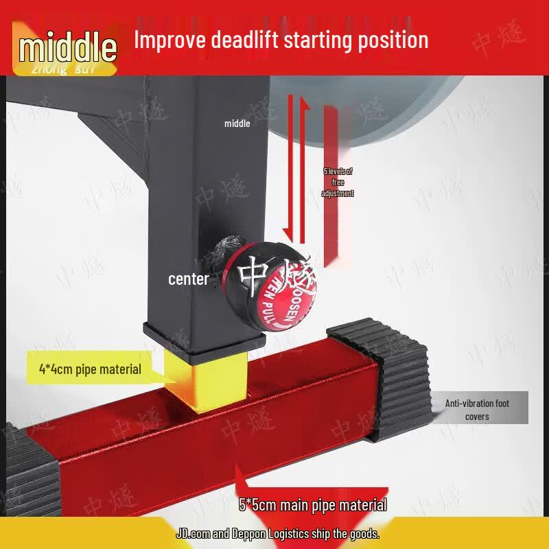 Barbell Deadlift Buffer Stands