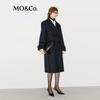 MO&Co. 100% Wool Double-Faced Embellished Coat