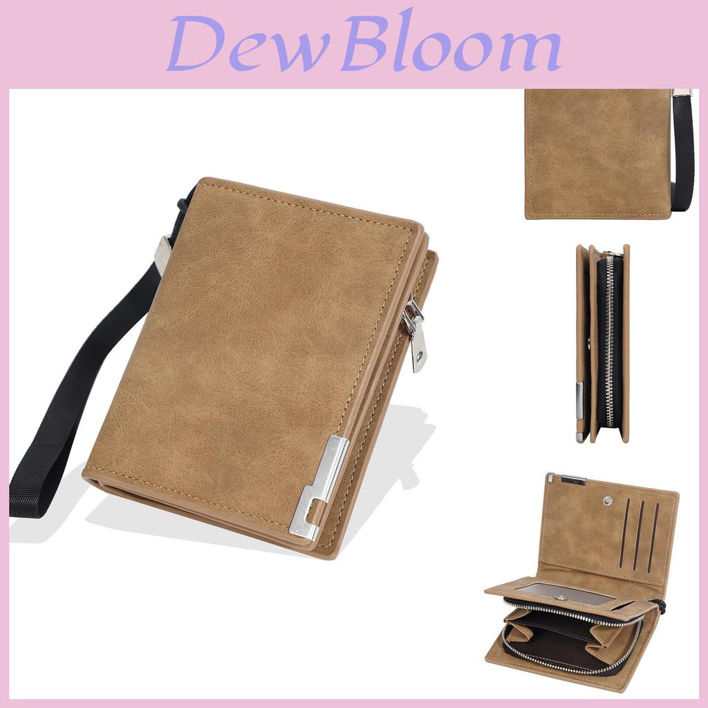 Womens Short Wallet With Pu Material And Antitheft Design For Daily Use