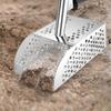 Metalowa łopatka do piasku ze stali nierdzewnej Klepsydra Plażowa Łopatka do poszukiwania skarbów Filtr piaskowy Narzędzie do zabawy piaskiem Złoto Plażowa łopatka siatkowa