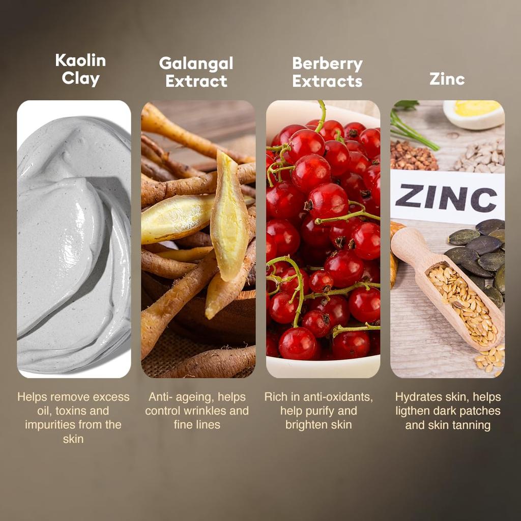 VLCC Indian Berberry Face Scrub 200 G Mild Exfoliator For Clear Smooth Skin And Daily Pore Cleansing For Radiant Look