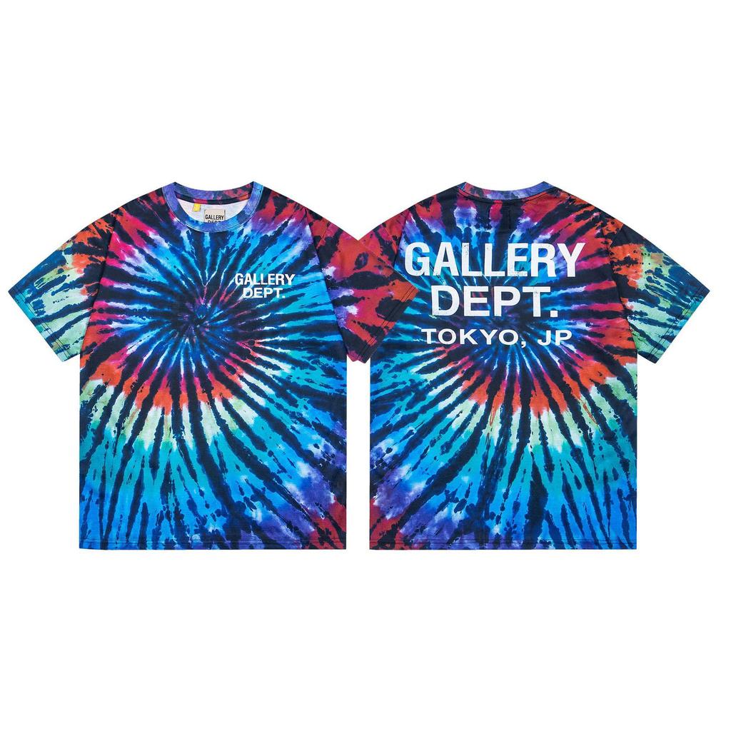 26SS Foreign Trade Gallery Dept T-Shirt Collection Gallery Casual Short Sleeve Men's and Women's Same Style Factory Spot Straight Hair