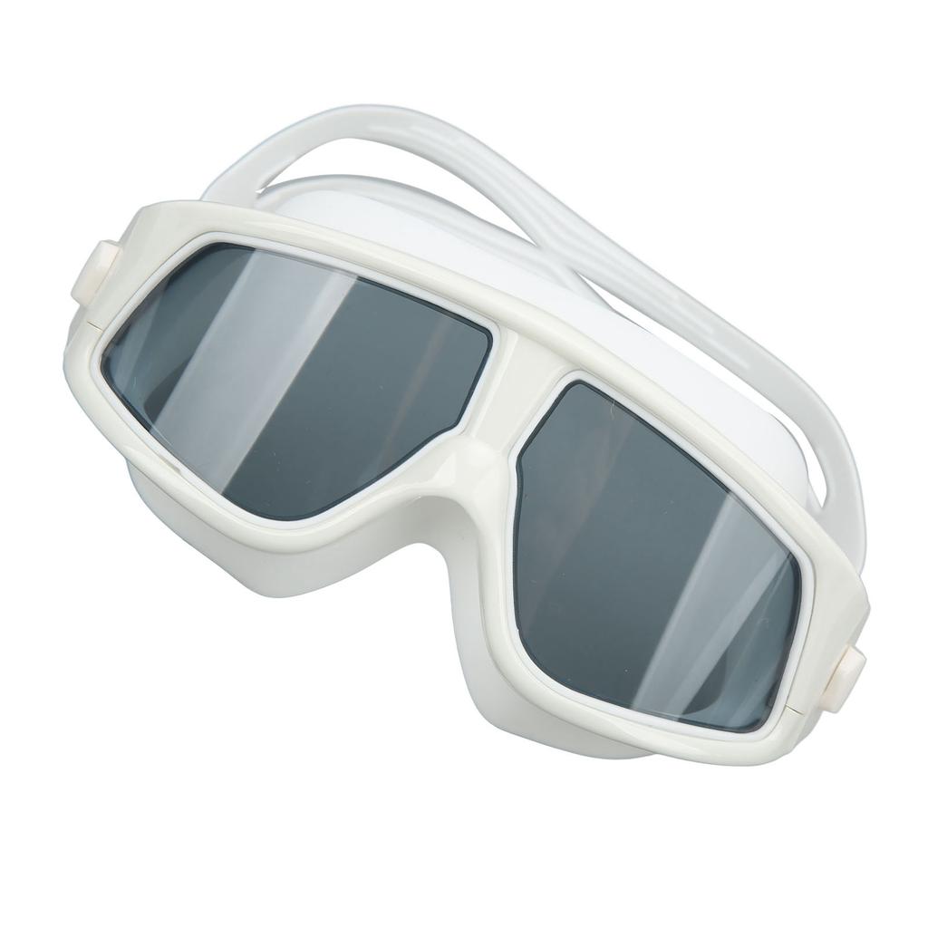 Swimming Goggles Prevent Fog UV Protection Wide View Diving Glasses with Storage Case for Adults