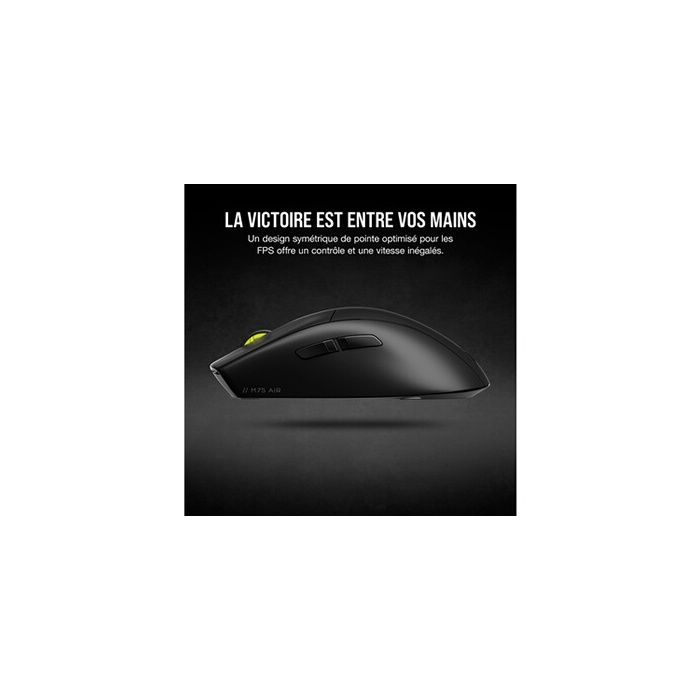 Souris gamer - wireless - corsair - m75 - noir