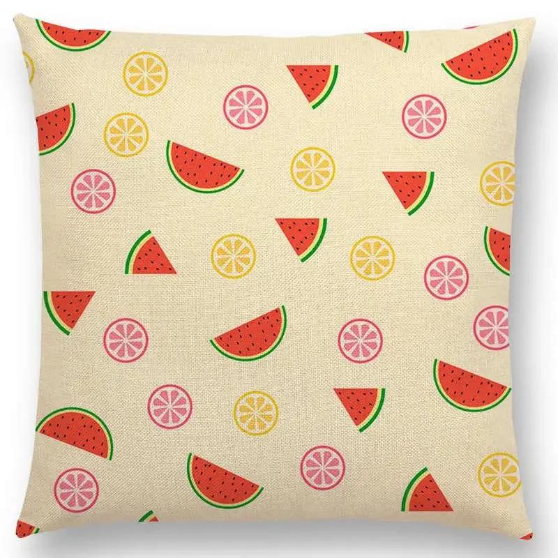 Newest Floral Sofa Pillow Case Geometric Landscape Tropical Joy Mandala Flowers Squares Arrow Cushion Cover
