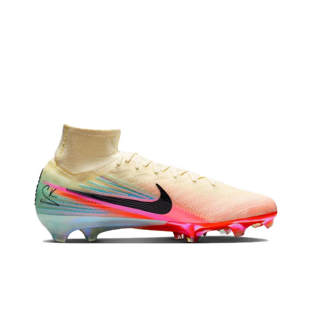 Sam Kerr X Nike Zoom Mercurial Superfly 10 Elite FG Be Who You Are Unisex Sneakers Multi-Color Pale-Ivory Black HV8859-100