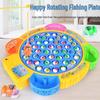 Electric Rotating Music Fishing Toy Set for Kids - Boys & Girls