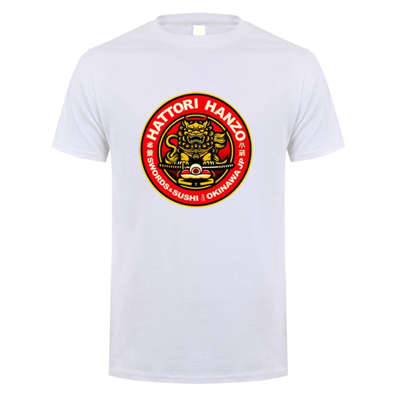 Men's Hattori Hanzo T-shirt Summer Cotton Cool Classic Tees Unisex Casual Shirt Tops Wear DY-024