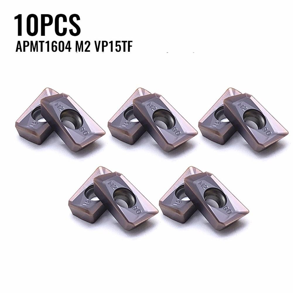 10pcs APMT1604PDER-M2 VP15TF Carbide Inserts CNC