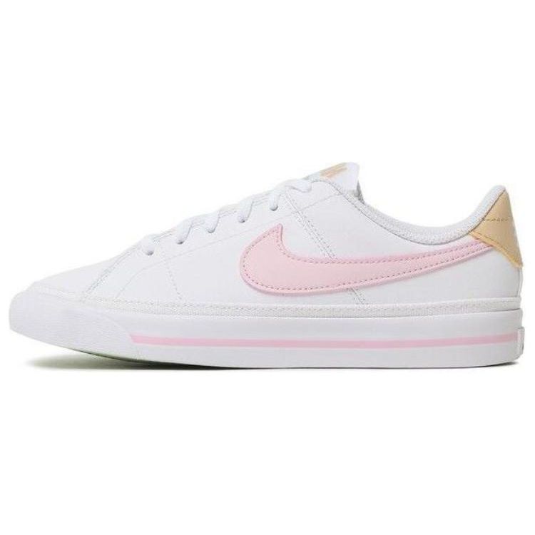 

Детские кроссовки Nike Court Legacy GS Белые Розовый пеноматериал Кунжутный Медовая дыня DA5380-115 35.5