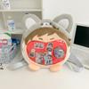 Character Theme Anime Plush Backpack Outdoor Large Capacity Itabag Transparent