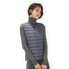 Women's O Neck Sleeveless Puffer Vest Loose Fit Casual Lightweight Down Gilet For Autumn Winter Daily Outfit